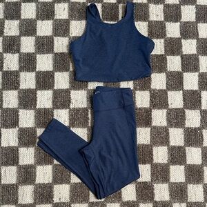 Outdoor Voices Midnight Blue Activewear Set